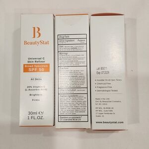 BeautyStat Universal C Skin Refiner with Broad Spectrum SPF 50
